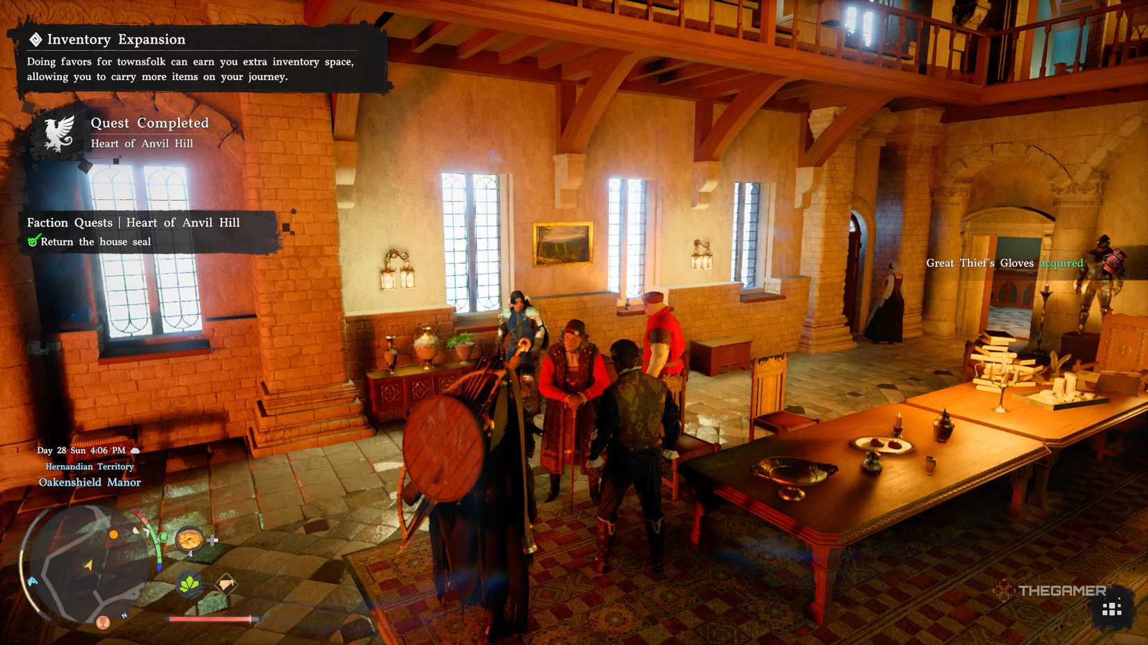 Great Thief's Gloves reward in Crimson Desert.