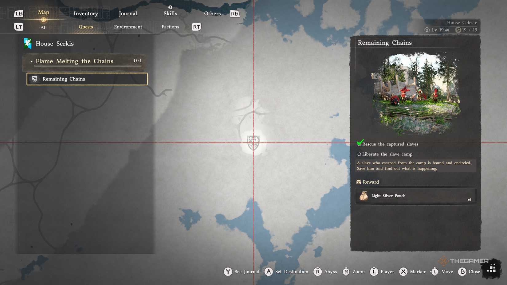 The Great Thief's Gloves Circus begins on the Crimson Desert map.
