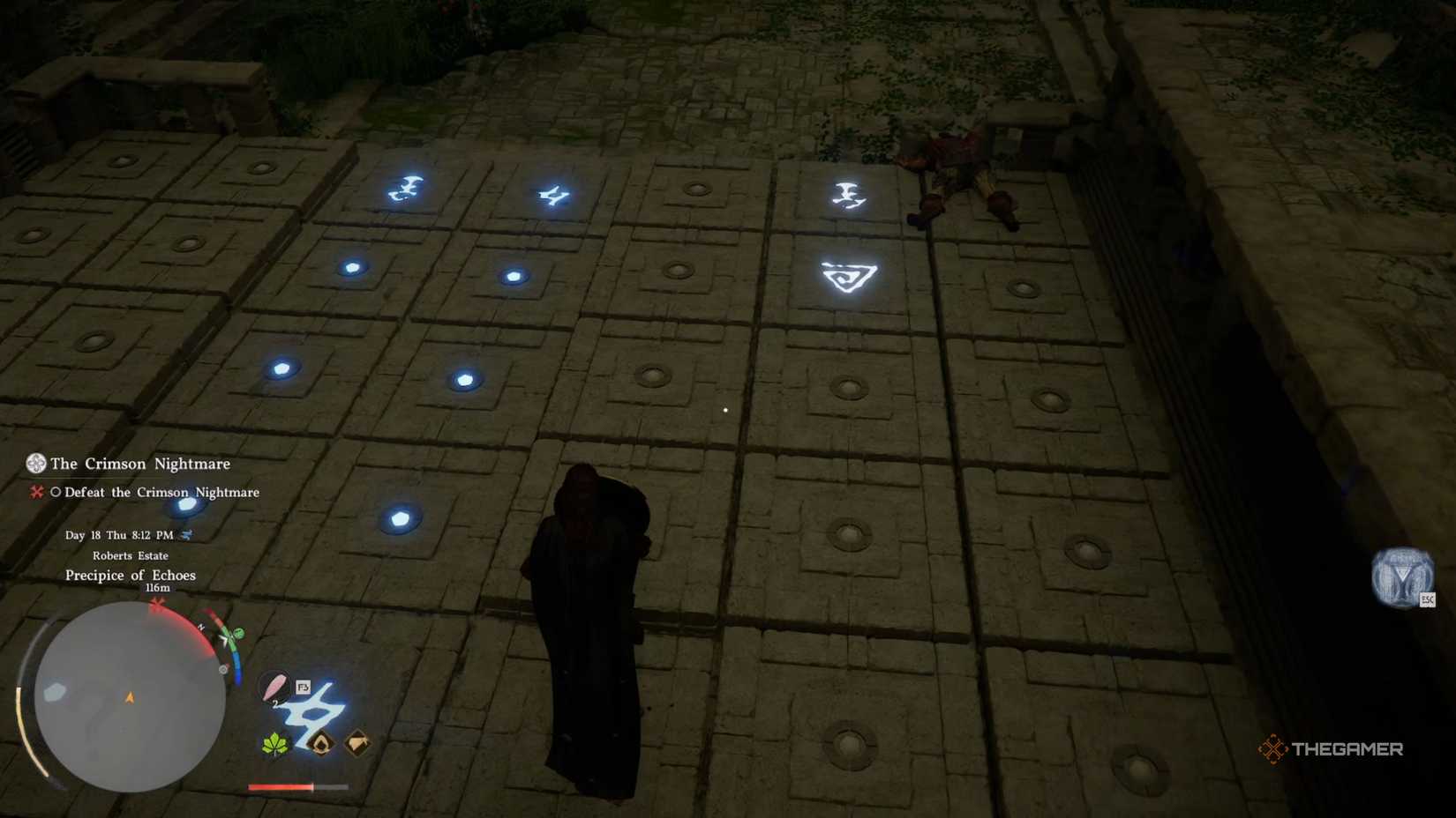 Crimson Desert Solving the Fountain of Echoes puzzle.