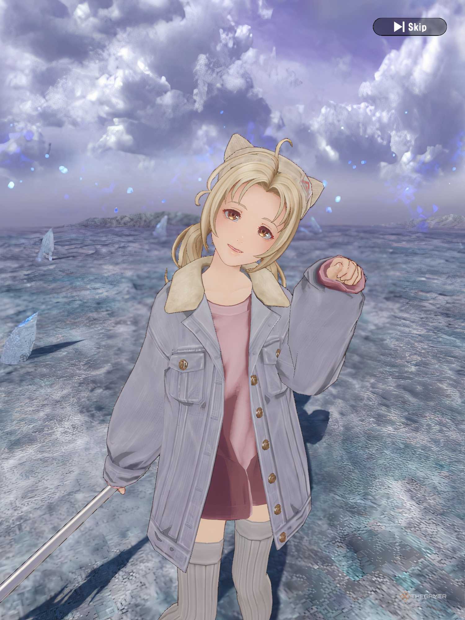 Dissidia Duellum Final Fantasy Krile in modern clothing.