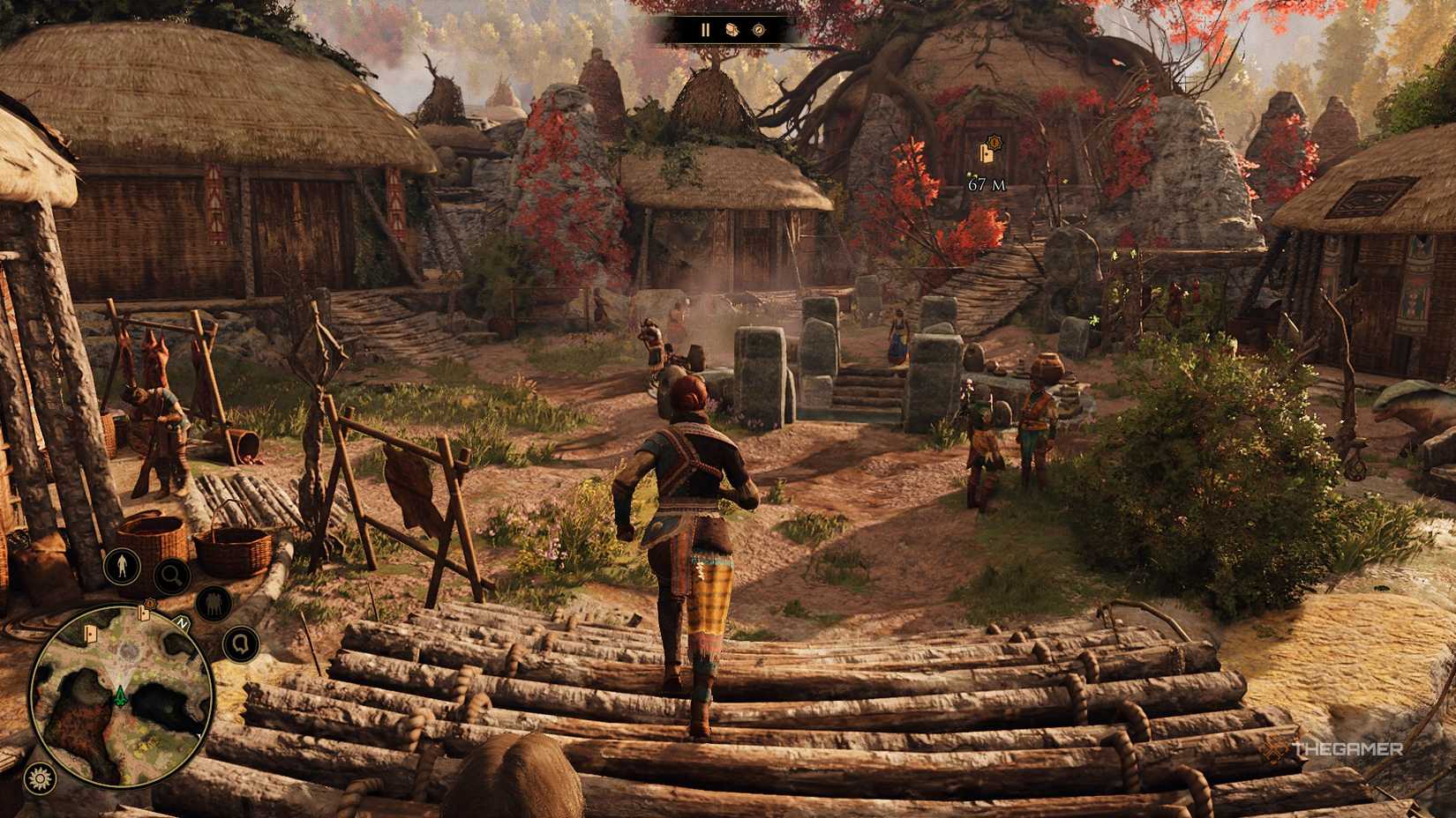 Exploring the opening village in GreedFall The Dying World