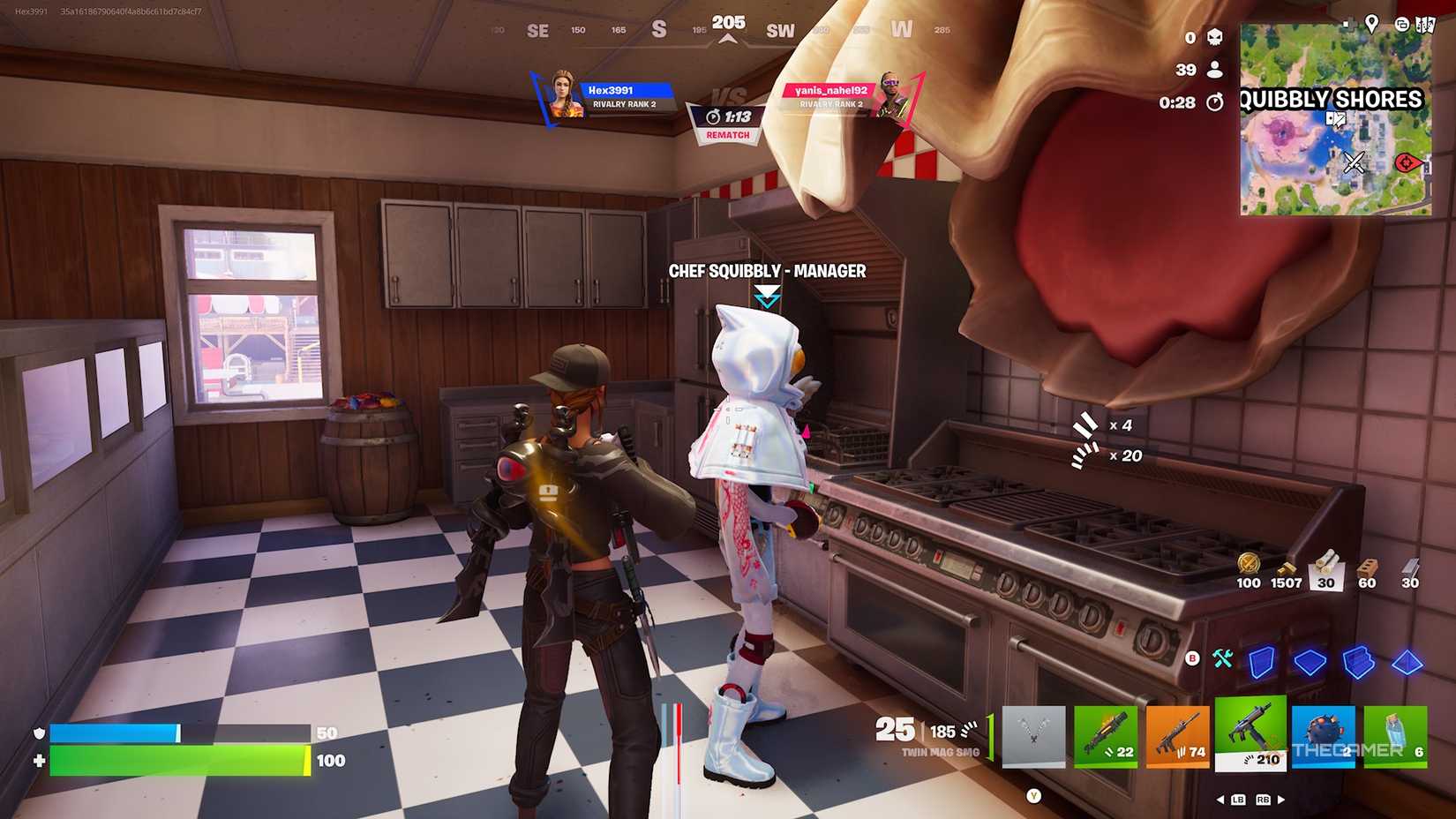 Fortnite NPC Chef Squibbly Manager.