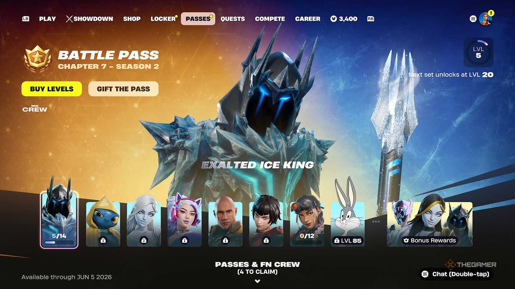 Fortnite Chapter 7 Season 2 Battle Pass.