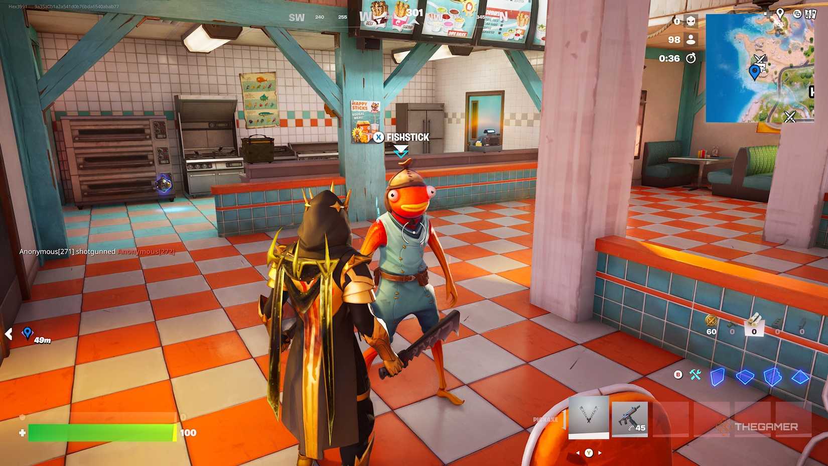 Fortnite NPC Fishstick.