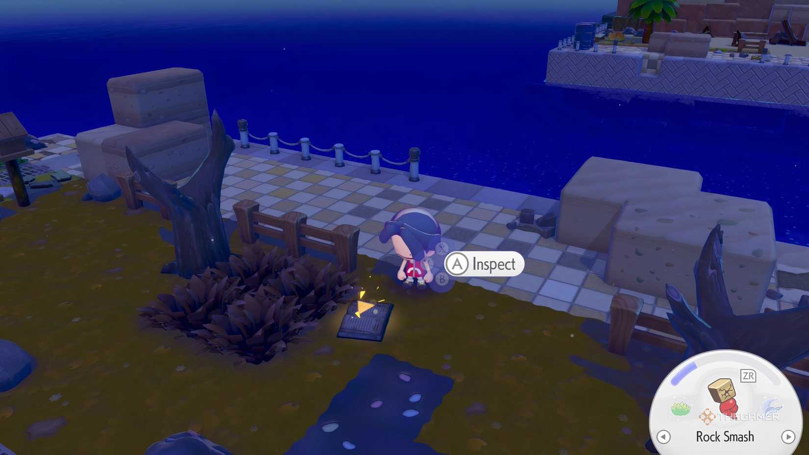 Farewell emote place in the game in Pokemon Pokopia.