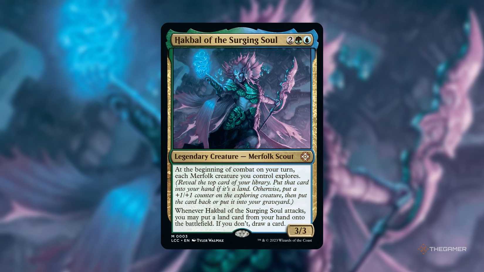 Hakbal of the Surging Soul MTG card.