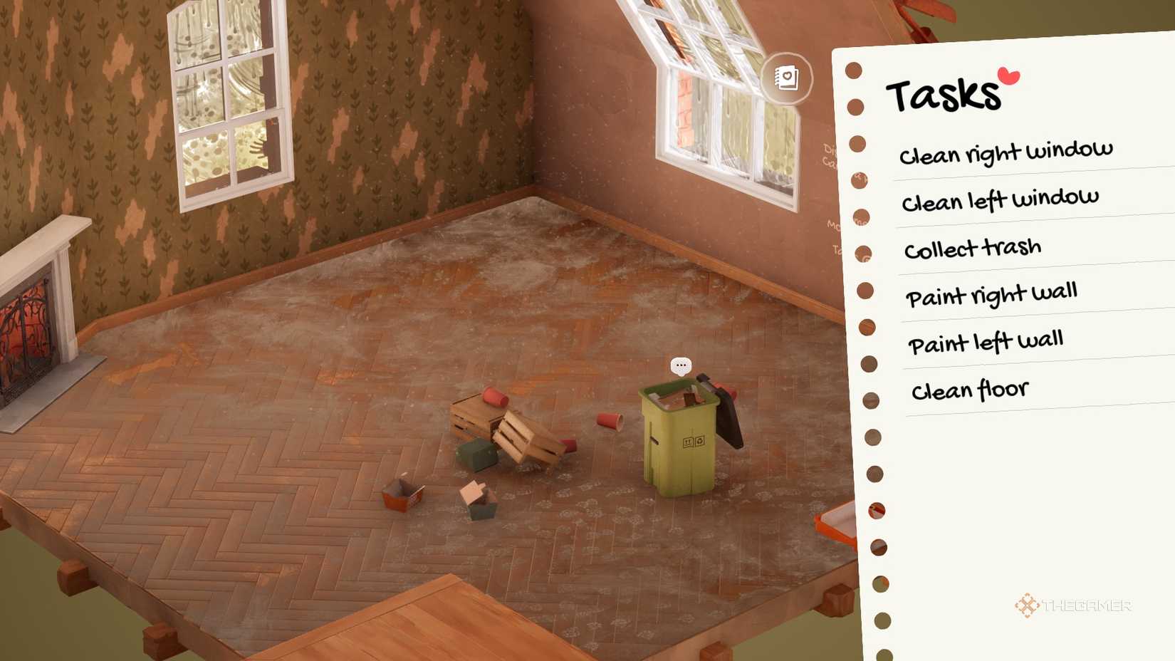 Throws Task Checklist.