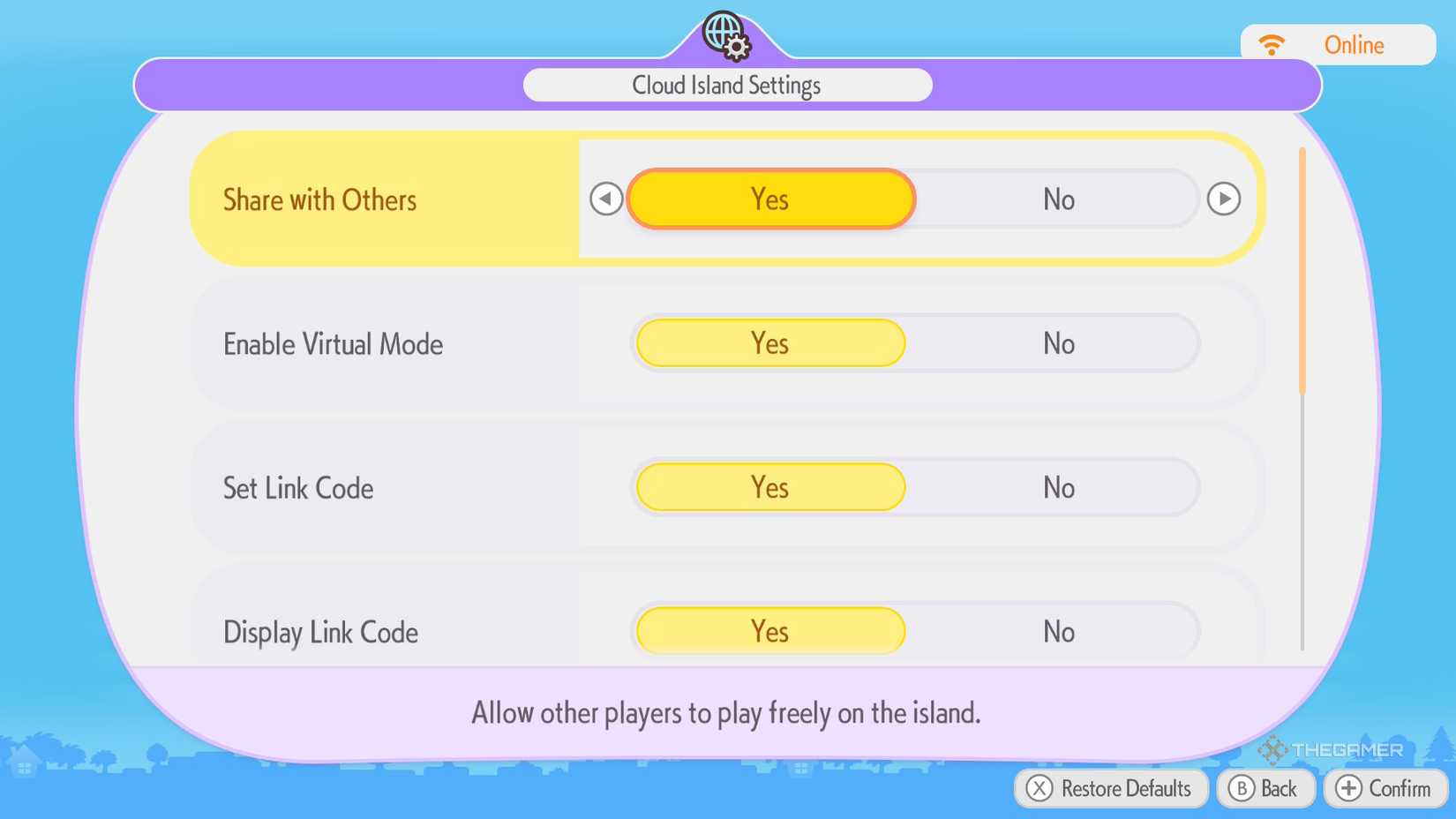 This is the Cloud Island setting of Pokemon Pokopia.