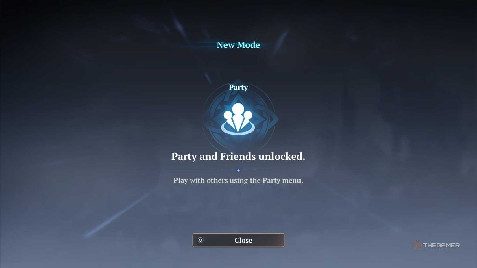 Party mode unlocked in The Seven Deadly Sins: Origin.