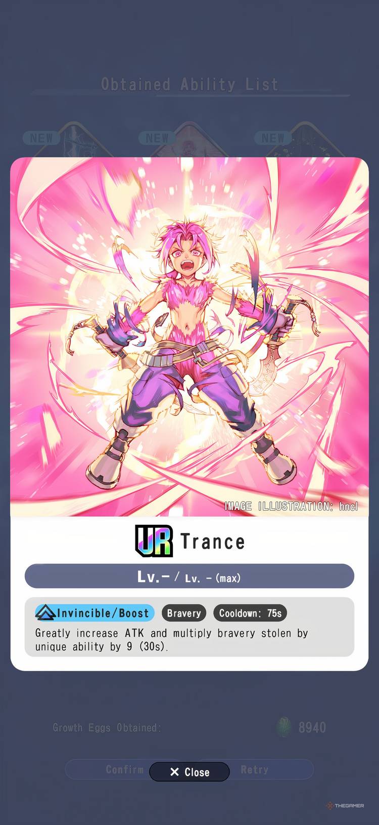 Zidane's UR Trance ability in Dissidia Duellum Final Fantasy. 