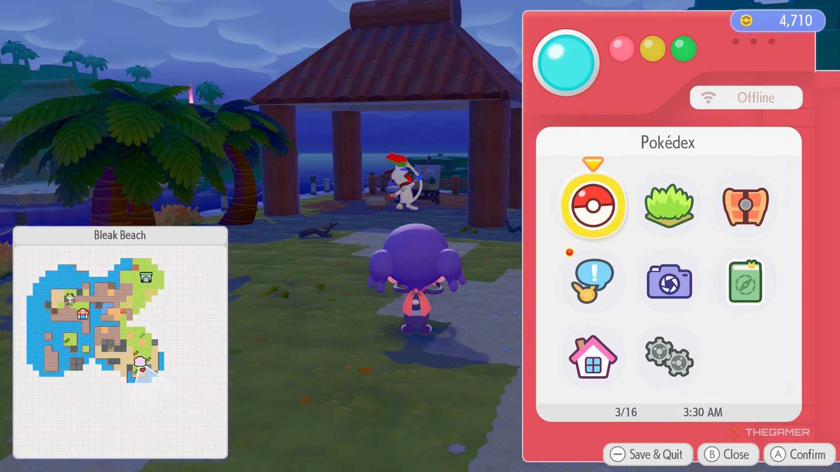 Map of Smearguru in Pokemon Pokopia.