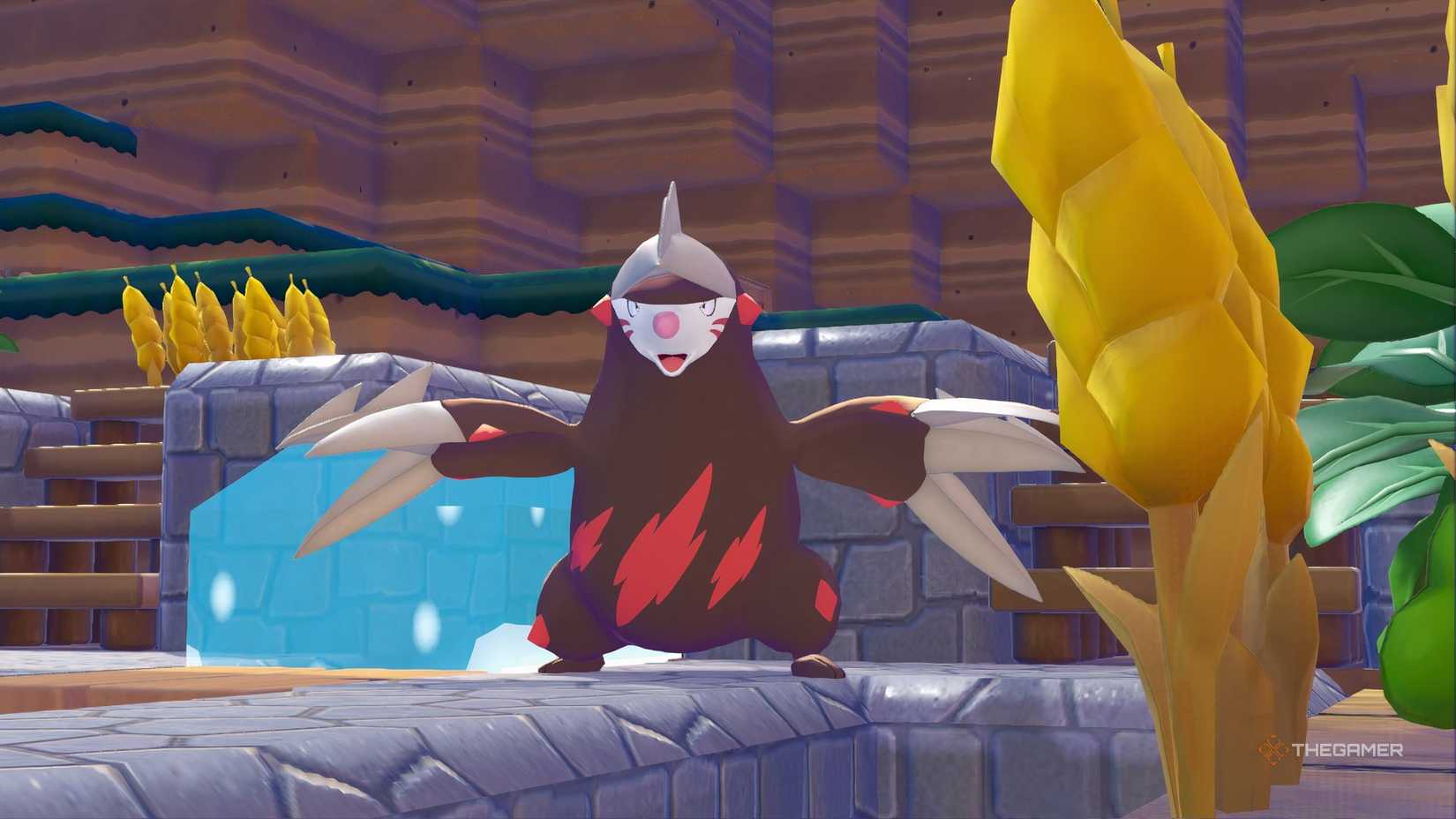 Excadrill in Pokemon Pokopia.