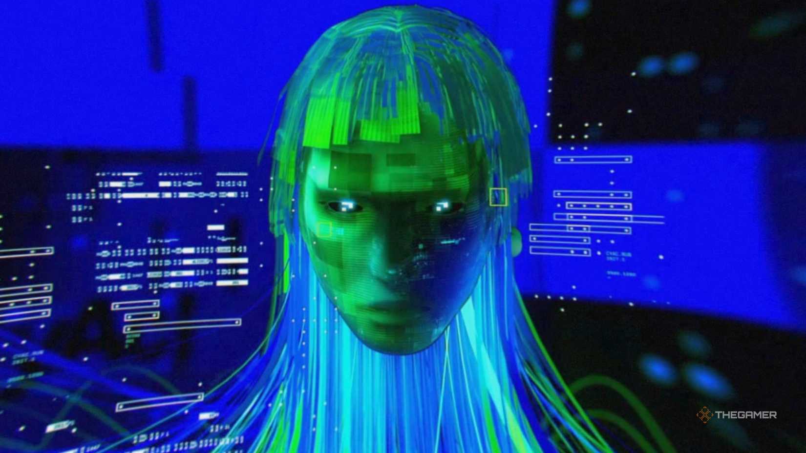 Marathon Oni AI close-up image.