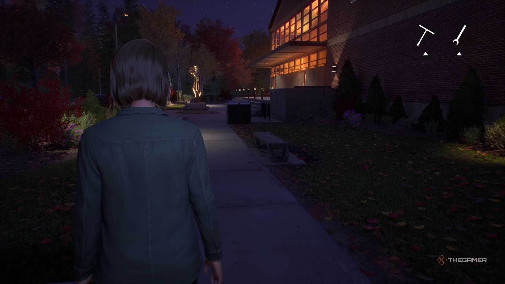 Max looking at the entrance in Life is an unfamiliar reunion.