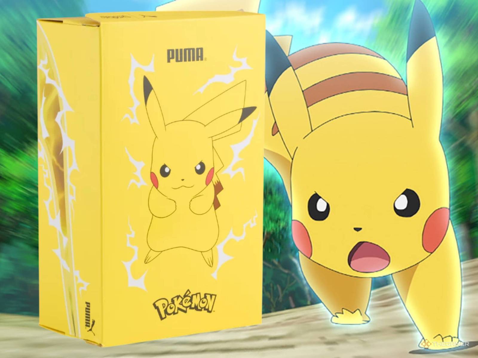 Pokemon x Puma 30th Anniversary Pikachu All-Pro Nitro 2 Sneakers 