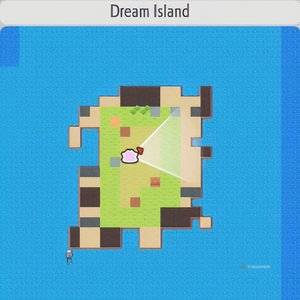 Newspaper location on Dream Island in Pokemon Pokopia.
