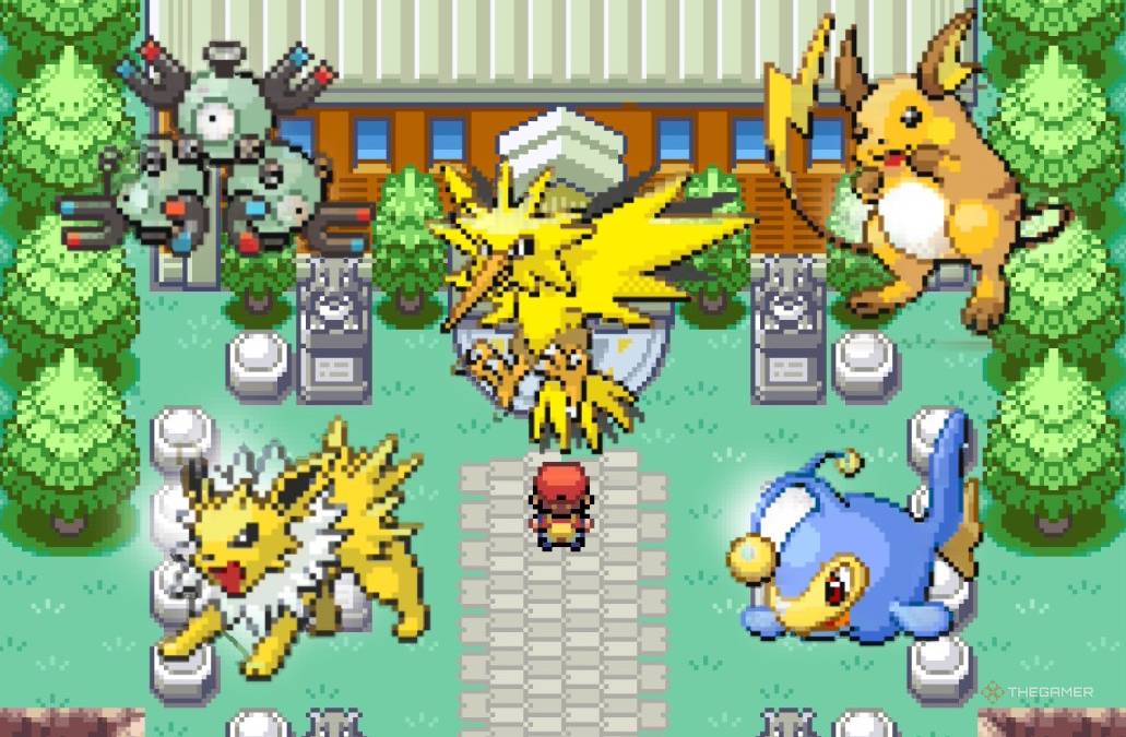 All Electric Pokemon In Emerald