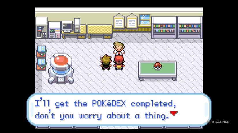 Getting National Dex in Pokemon FireRed & LeafGreen.