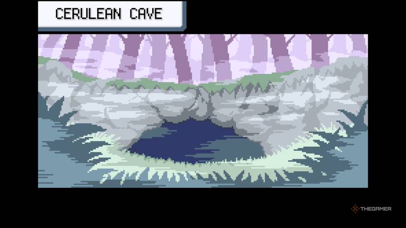 Cerulean Cave in Pokemon FireRed & LeafGreen.
