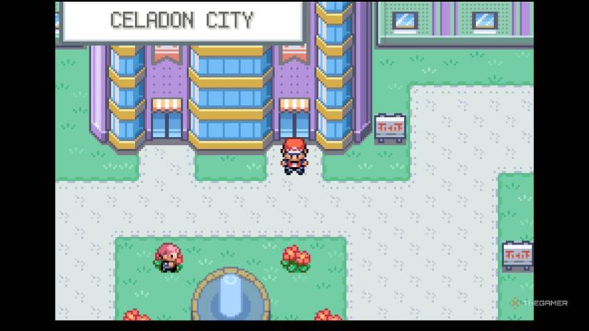 Celadon City Dept Store in Pokemon FireRed & LeafGreen.