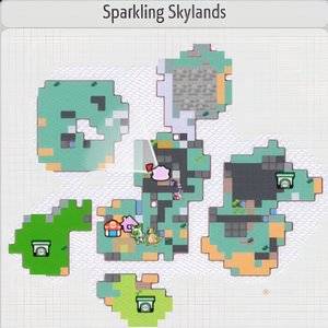 Location in Pokemon Pokopia Magazine Sparkling Skylands 4