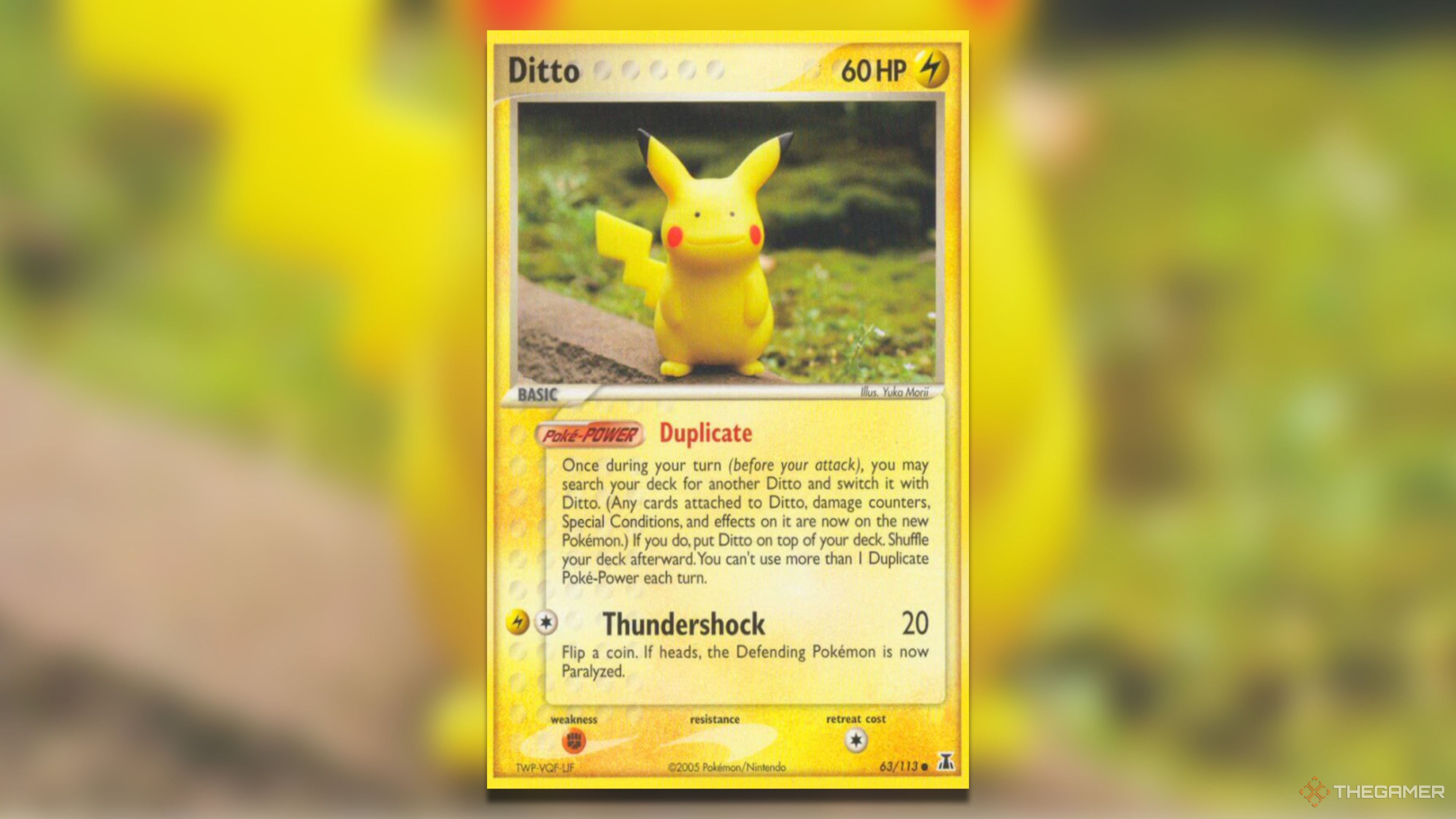 how rare are ditto cards in pokemon go Amazon.com: Ditto 053/078 - Pokemon Go main image 1