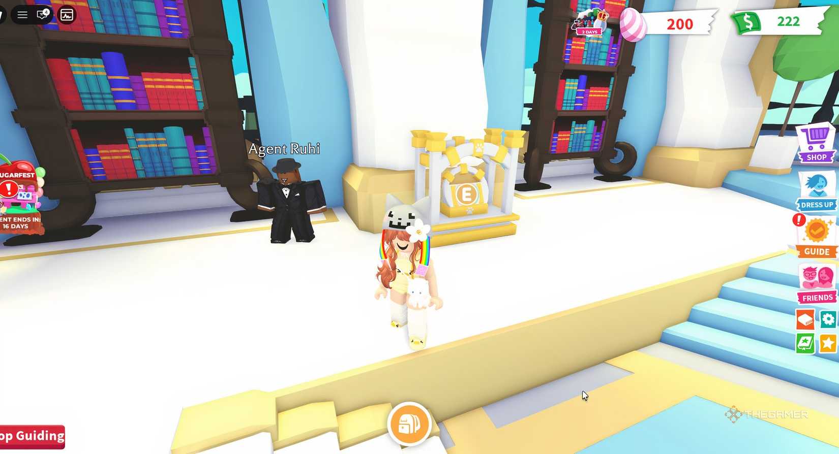 Roblox Adopt Me code kiosk.