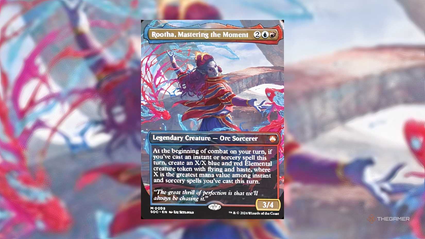 Rootha, Mastering the Moment Secrets of Strixhaven MTG card.