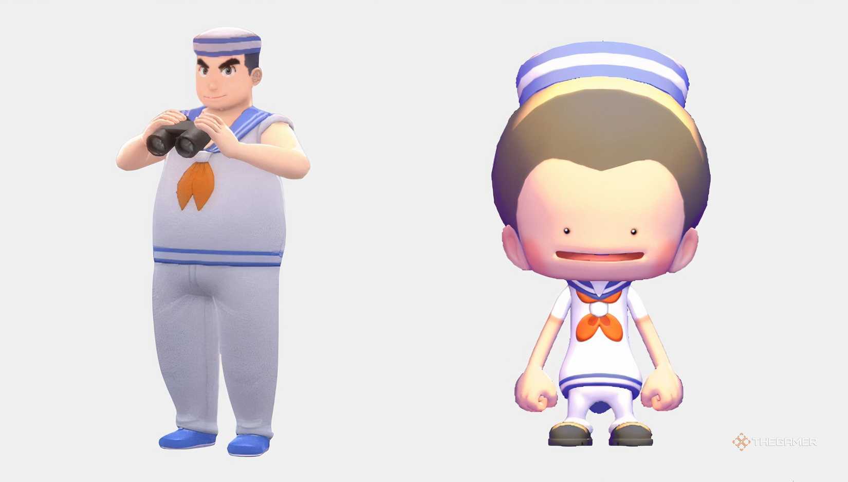 Sailor Outfit and Trainer in Pokemon Pokopia
