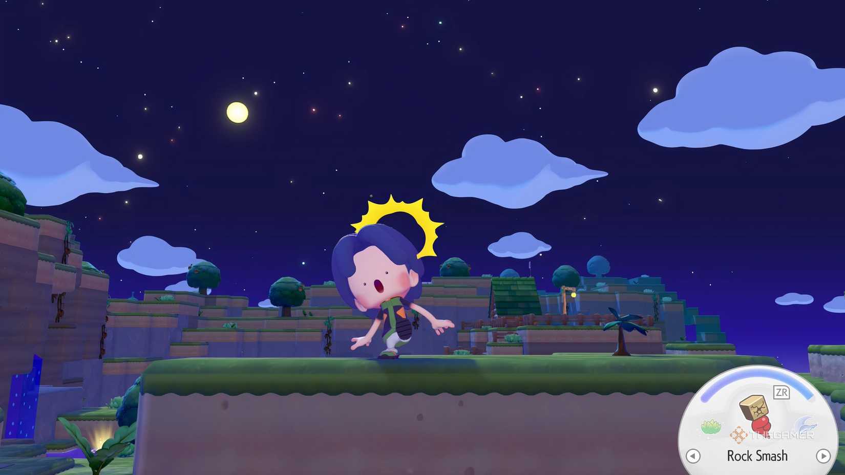 Shocked emote in Pokemon Pokopia.