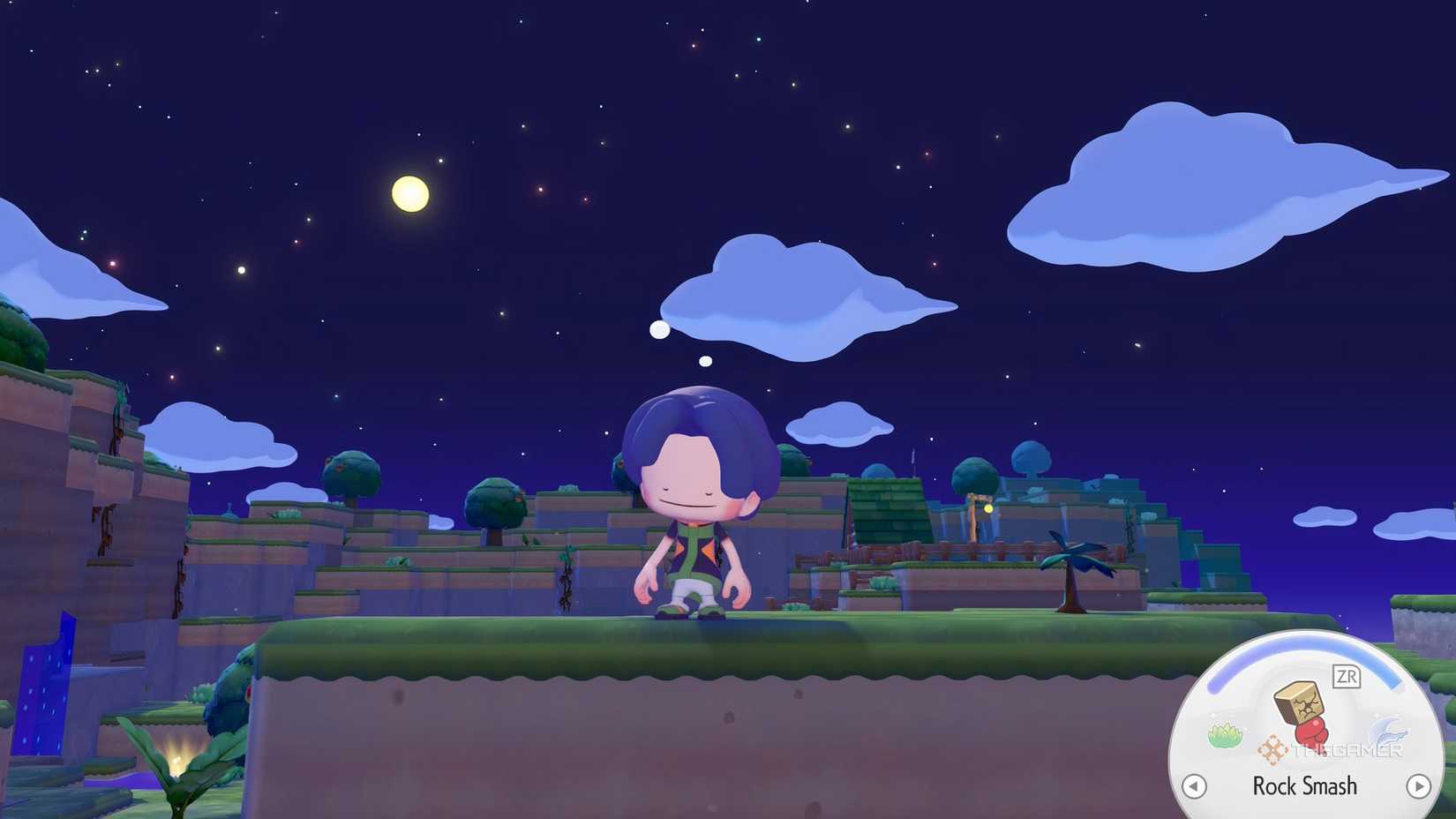 Sleepy emote in Pokemon Pokopia.