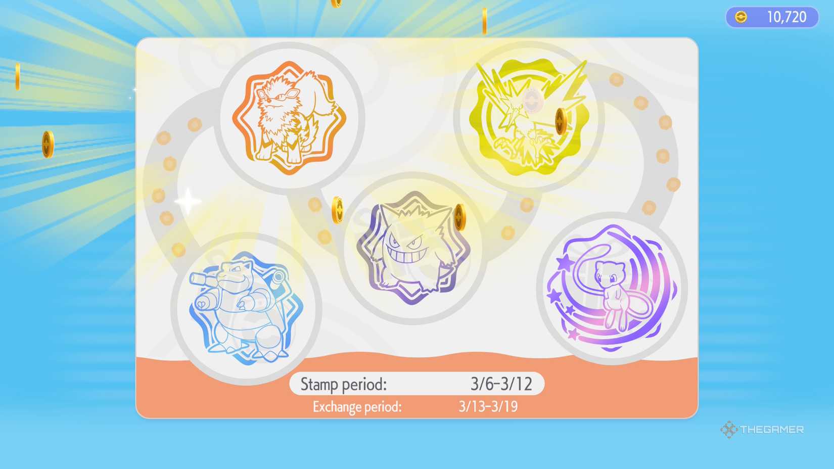 A stamp from Pokemon Pokopia.