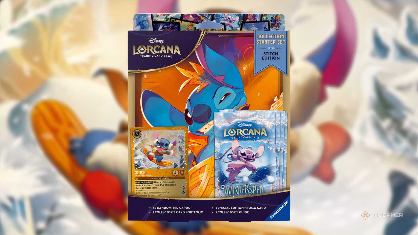 Here's What Comes In The Lorcana Stitch Edition Winterspell Starter Set Here's What Comes In The Lorcana Stitch Edition Winterspell Starter Set