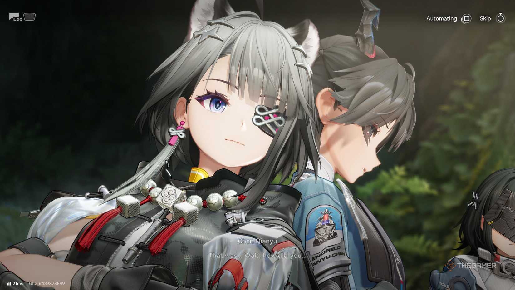 Tangtang and Chen Qianyu in Arknights Endfield.