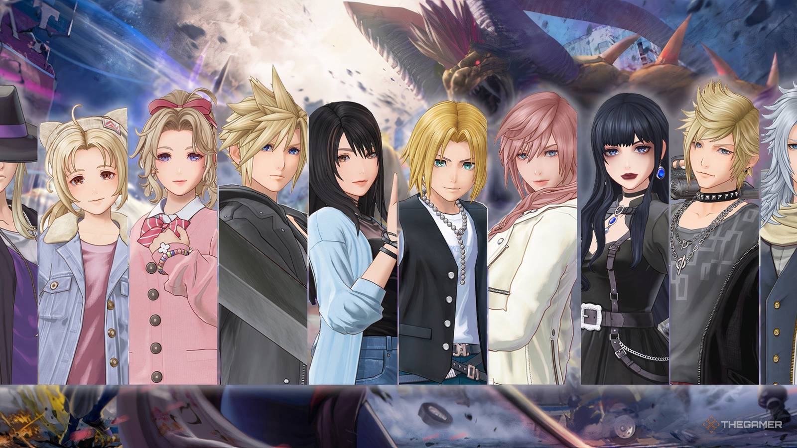 Ff Dissidia Roster Every Current And Confirmed Upcoming Playable Character In Dissidia ...