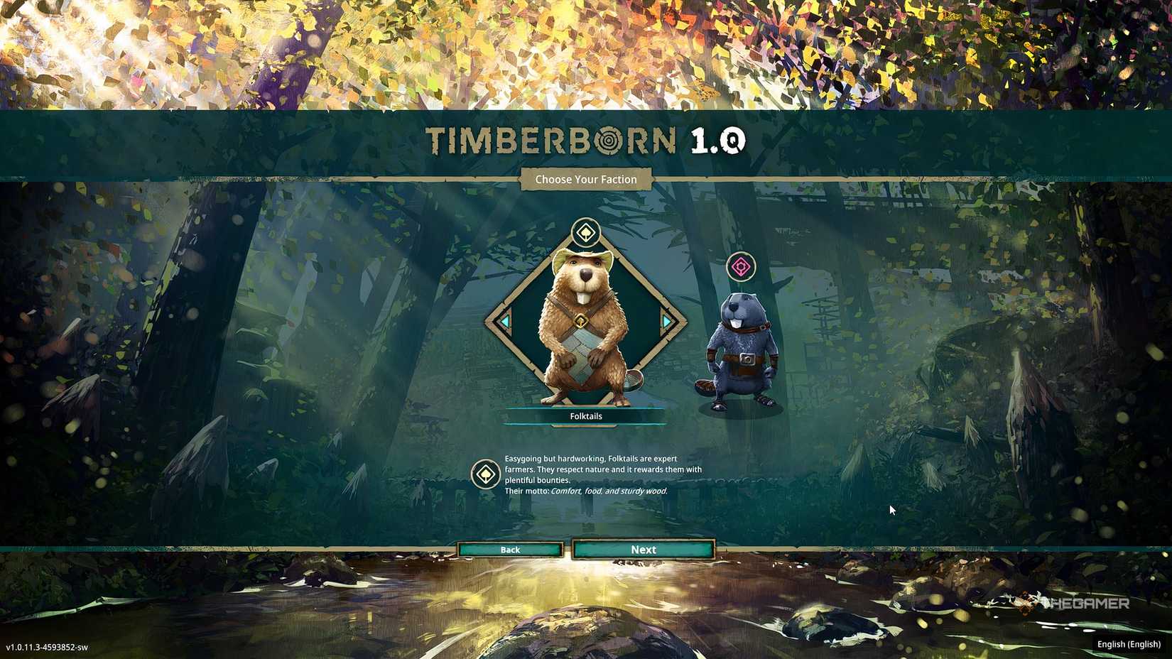 Should You Start With The Iron Teeth Or Folktails Faction In Timberborn?