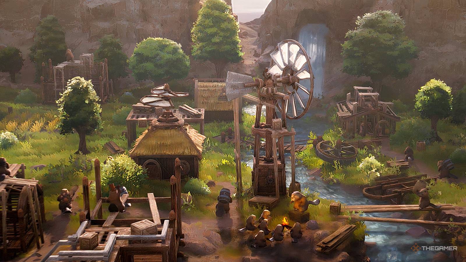 How To Create And Manage Multiple Districts In Timberborn