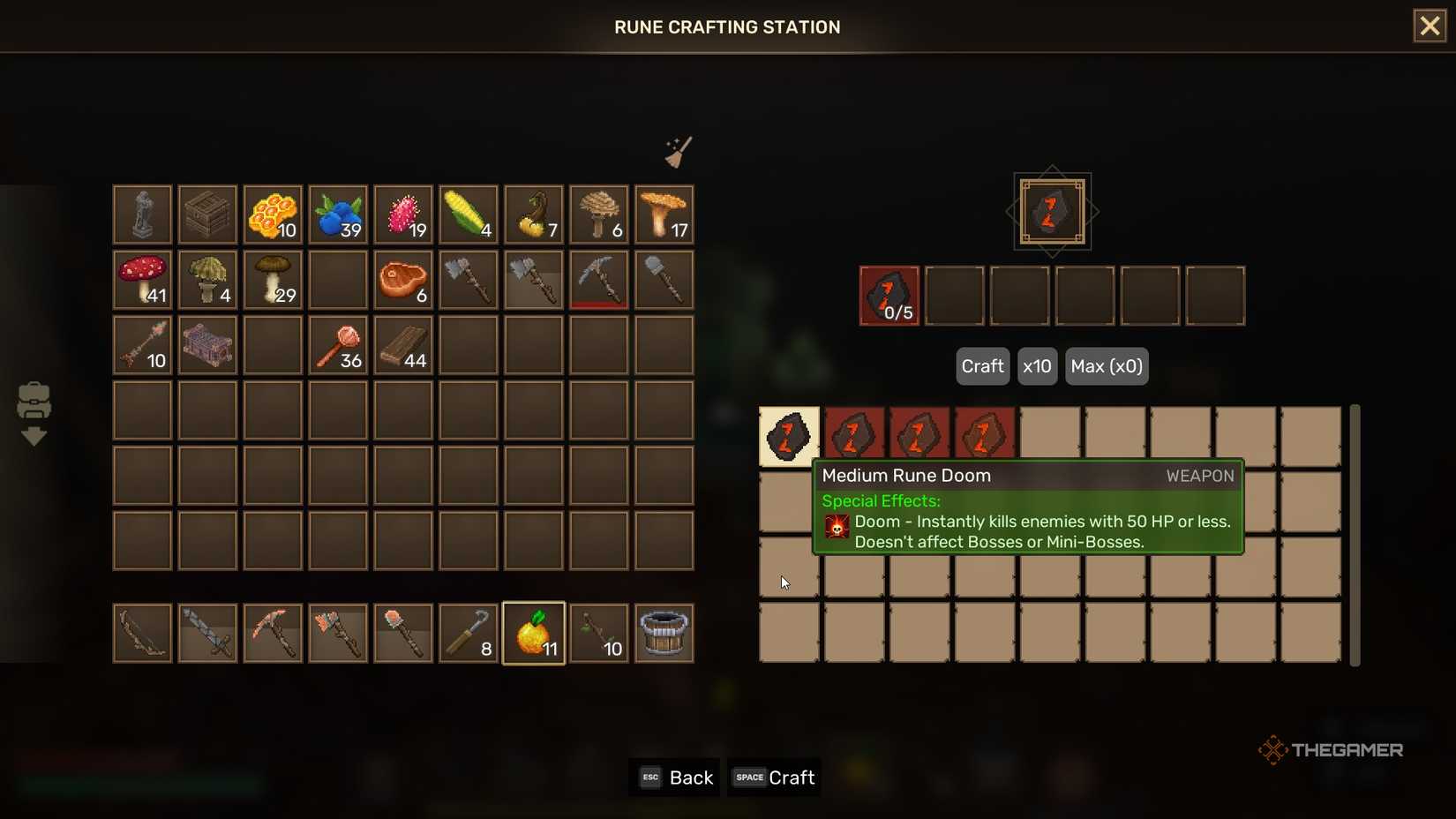 Using the Rune Crafting Station in Everwind.-1