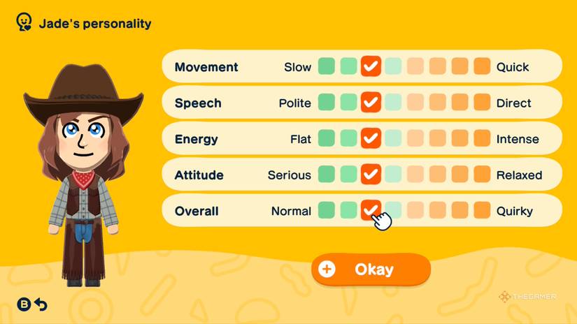 Tomodachi Life Perfectionist Personality Type: Living the dream. 