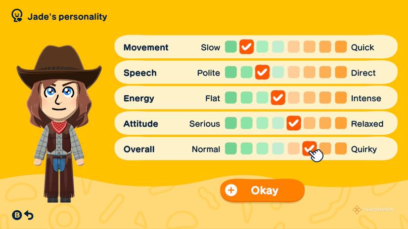 Tomodachi Caring Personality Type in Life: Live the dream. 