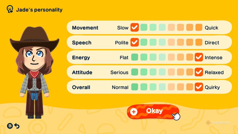 Softy Personality Type in Tomodachi Life: Living the Dream