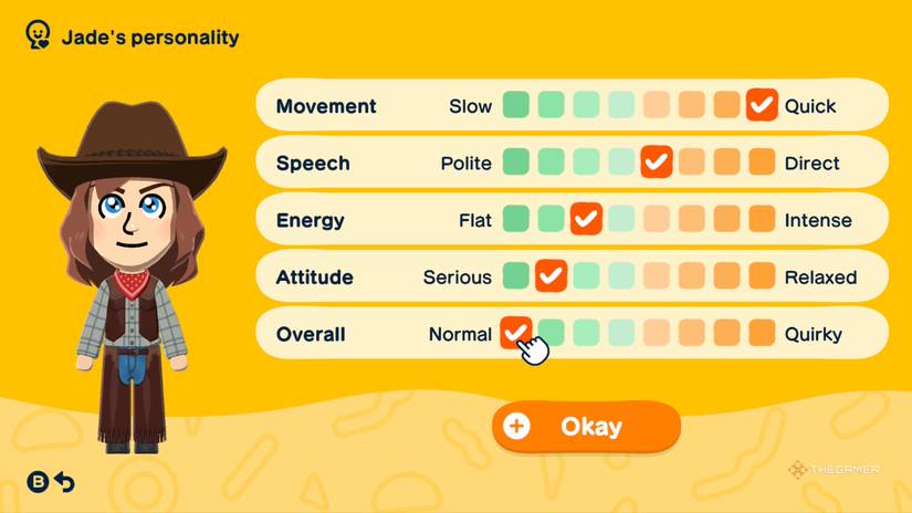 Tomodachi Headstrong Personality Type in Life: Live the dream.