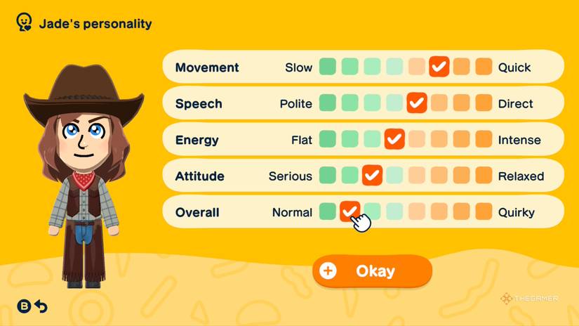 Tomodachi Life Busy Bee Personality Type: Live the dream. 