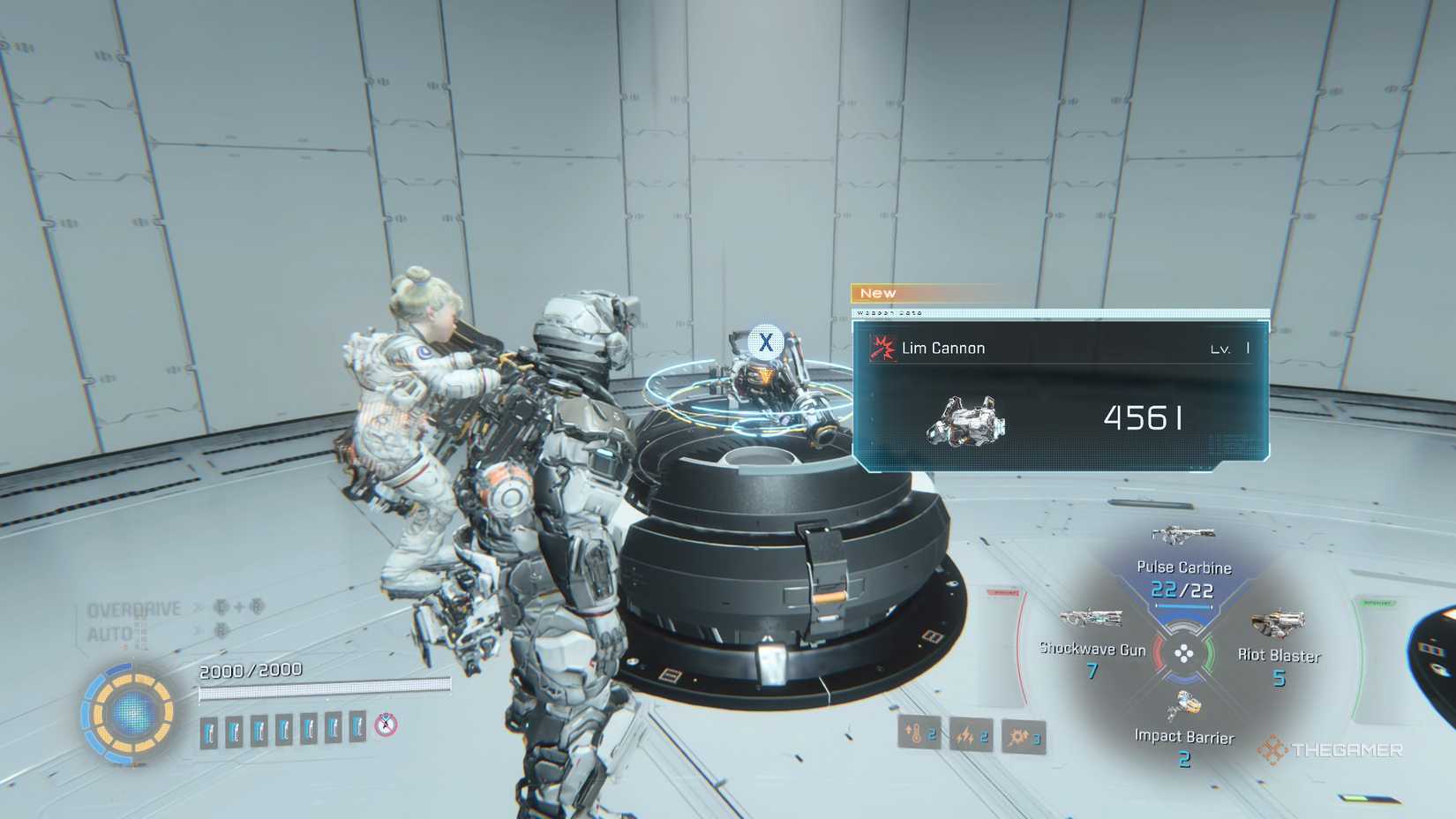 At Hue Pragmata, Lim Cannon proceeded to take up arms.