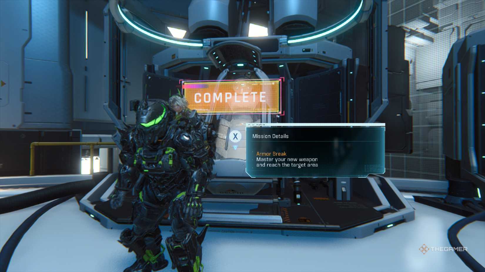 Pragmata Unknown Signal Challenge Pod - Armor Break.