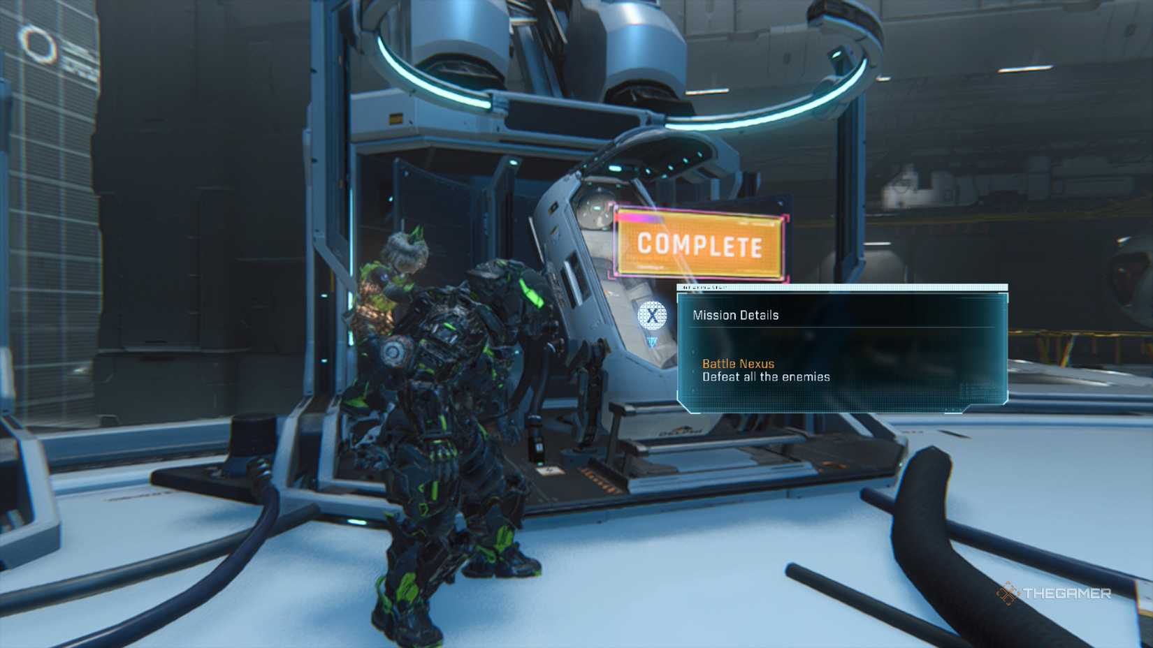 Pragmata Unknown Signal Challenge Pod - Battle Nexus.