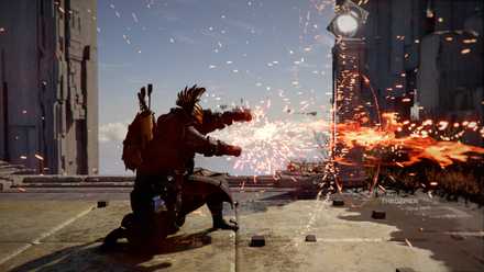 The player who unlocks the flame element in Crimson Desert.