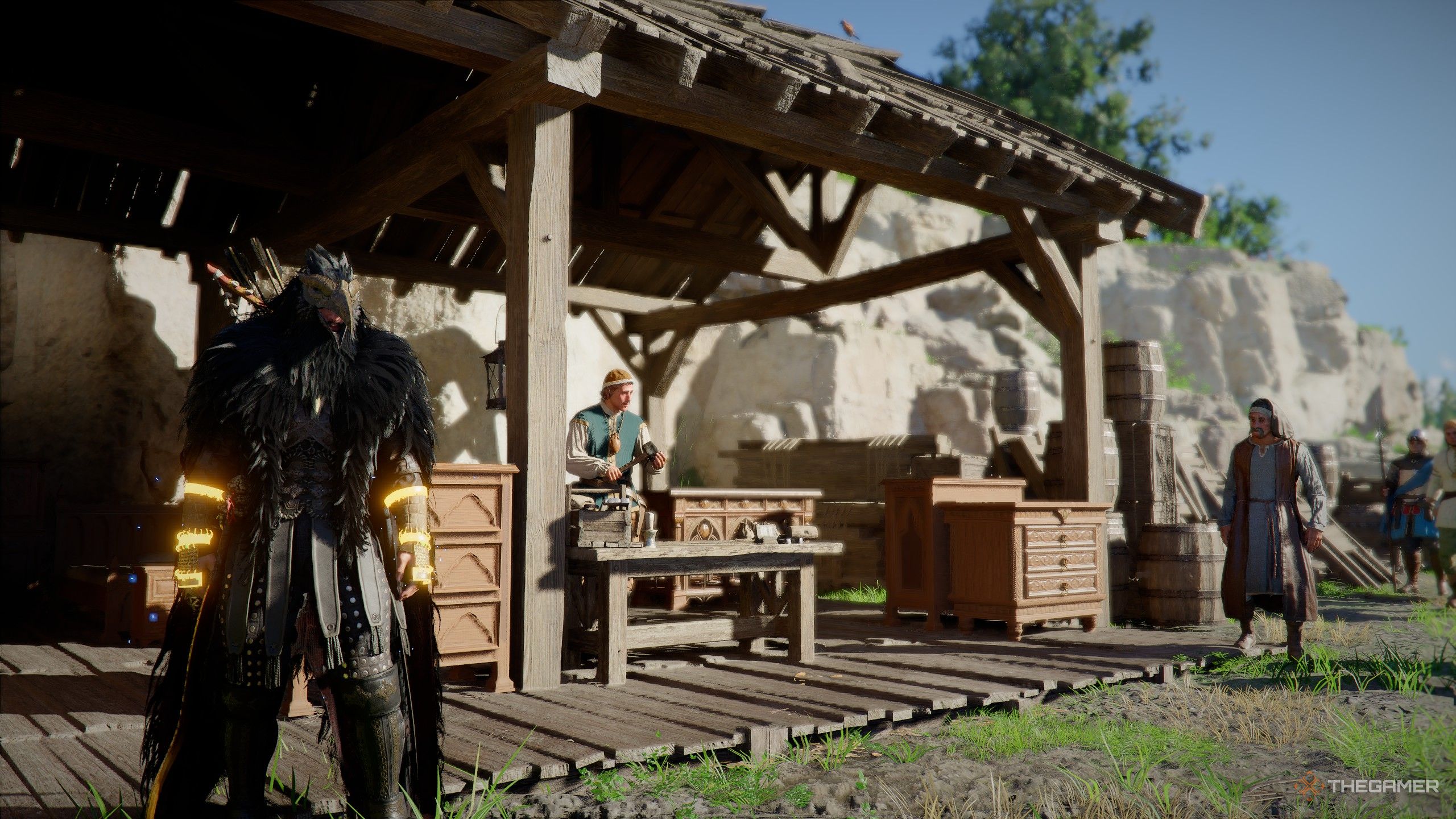 How To Get The Gatherables, Wardrobe, and Collectibles Chest In Crimson Desert