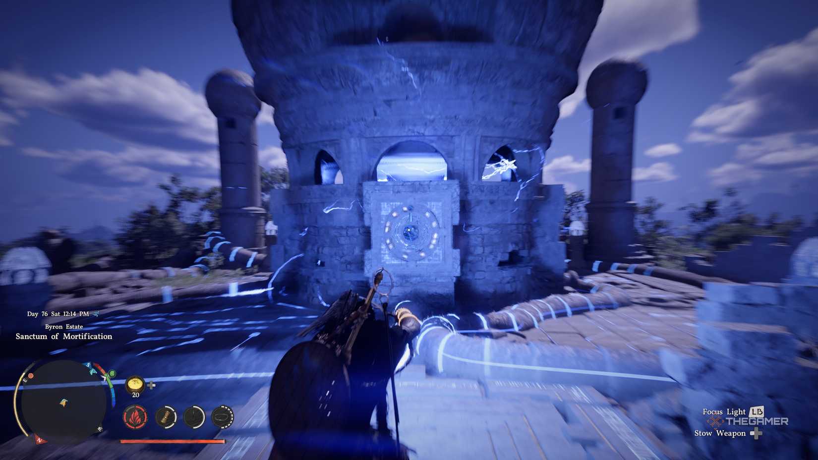 Player crafting the Kuku Gardening Pack in the Crimson Desert.