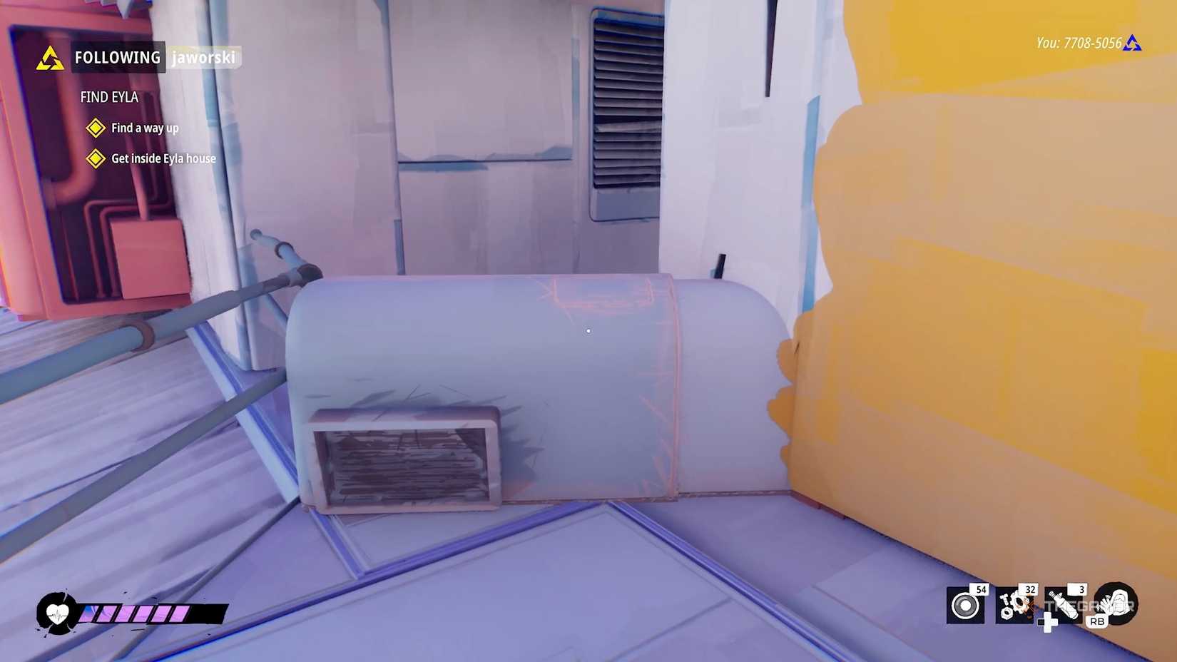 Vault block in Tides of Tomorrow.